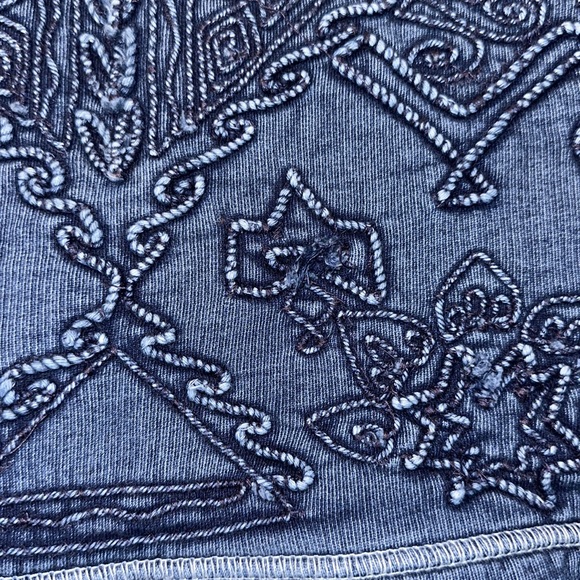 Urban Outfitters Indigo Cropped Sweater - Picture 5 of 5